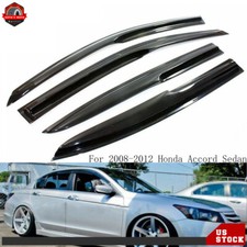 For Honda Accord Sedan 2008 2009-2012 Mugen Style Window Vent Visor Rain Guard For Honda Accord Sedan 2008 2009-2012 Mugen Style Window Vent Visor Rain Guard