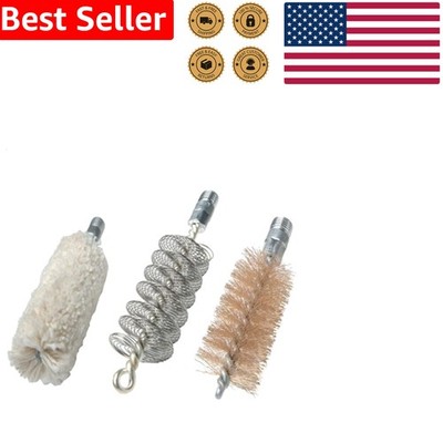 12 Gauge Shotgun Cleaning Kit 3 Pack Phosphor Bronze Brush Swab Hoppe's 9