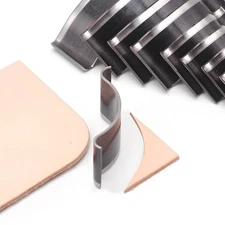 Leather Corner Round Punch Die Cutter 1/4 Radius Arc Tool for DIY Craft 10PCS