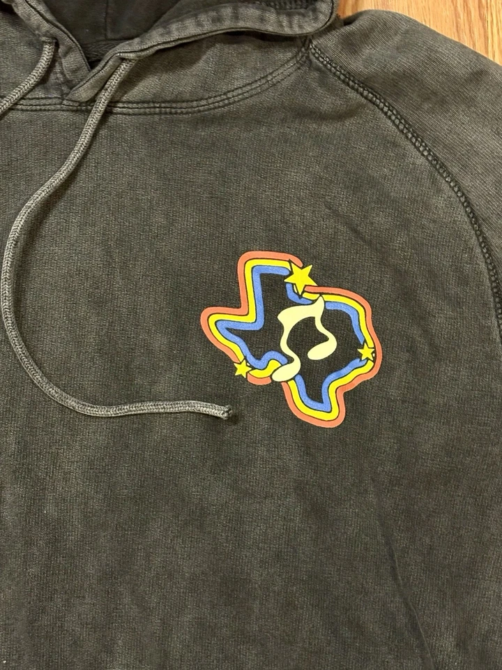 Cadillac Rattlers Hoodie Distressed Moody Rainbow Band Cowboix Hevvven - Image 3 of 4