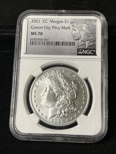 2021 cc morgan silver dollar ms70