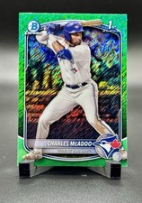 2025 Bowman - Chrome Prospect Charles McAdoo Green Shimmer Refractor /99