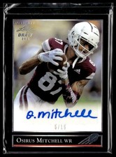 2021 Leaf Draft #BG-OM1 Osirus Mitchell Autographs Silver Spectrum AU,SN 3203M