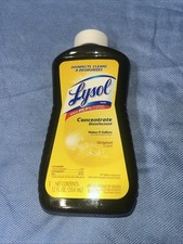 1 LYSOL Disinfectant Concentrate - Original Scent - 12 Fl oz - Makes 9 Gallons