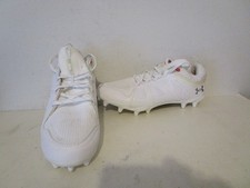 Under Armour Glory MC Lacrosse Womens Cleats 3024280-100 White Size 6.5