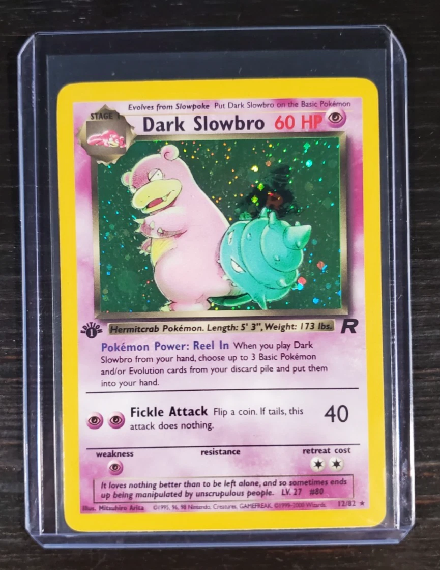 Dark Slowbro Pokémon TCG Cards for sale | eBay