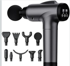 OLsky Massage Gun Deep Tissue, Handheld Electric Muscle Massager, High Intensity