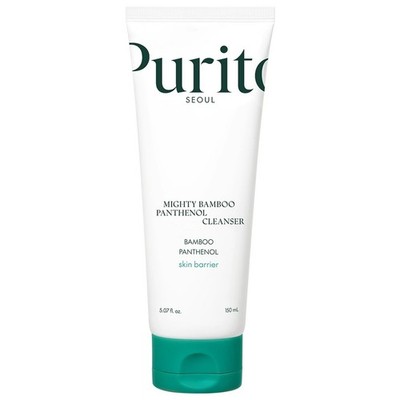 Purito Mighty Bamboo Panthenol Beruhigendes Gesichtswaschgel   150 ml
