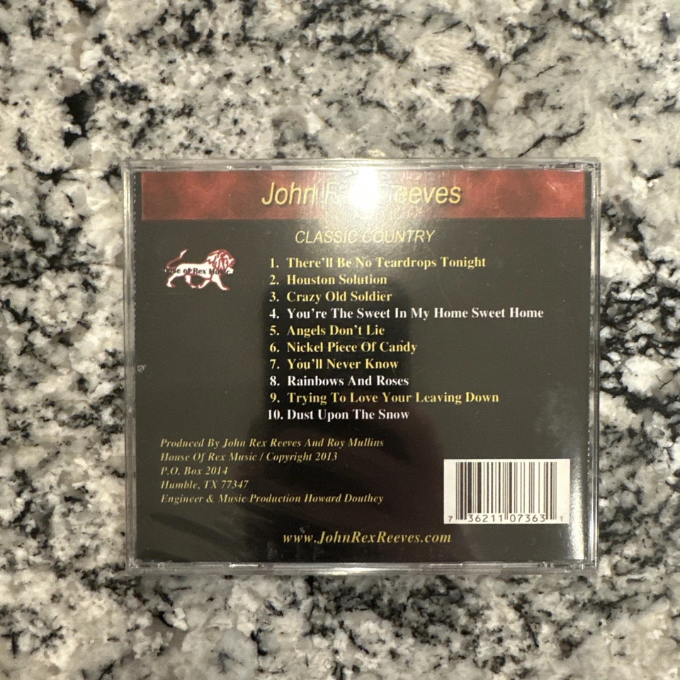 John Rex Reeves - Classic Country (CD, 2013) Foto 2 de 3