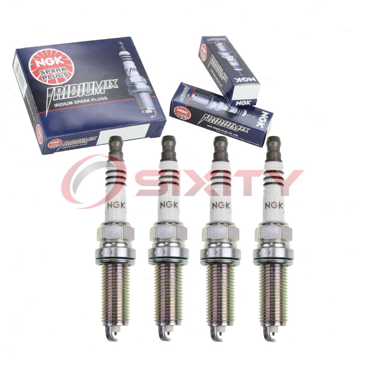 4 pc NGK Iridium IX Spark Plugs for 2015-2018 Chevrolet City Express 2.0L L4 ce