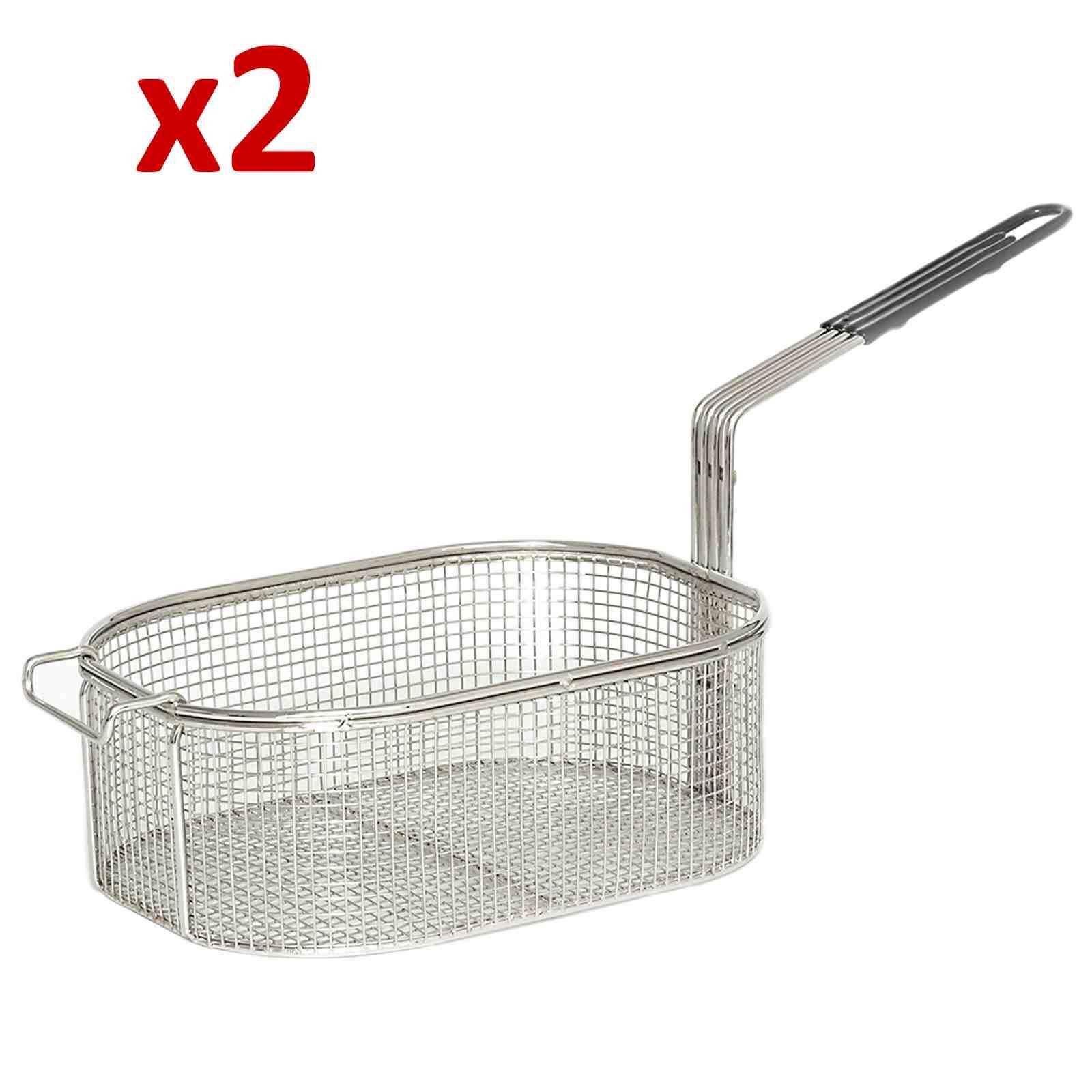 2x Oval Frying Basket BA92 for LINCAT J6 J9 J12 J18 Deep Fat Fish & Chip Fryers