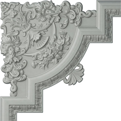PML15X15EM Emery Corner (Matches Moulding PML02X01EM) Panel Moulding, 15 3/4''W X