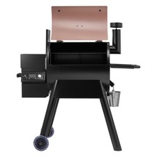 Wood Pellet Grill Smoker, 8 in 1 BBQ Grills for Outdoor Cooking, 575 Square