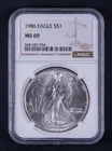 Photo of a 1986 American Silver Eagle from an eBay listing that sold on Jul 20, 2026