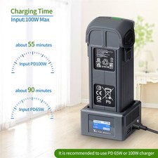 Portable Smart Charger Drones Battery Conversion Integrator for DJI Mavic 4 Pro