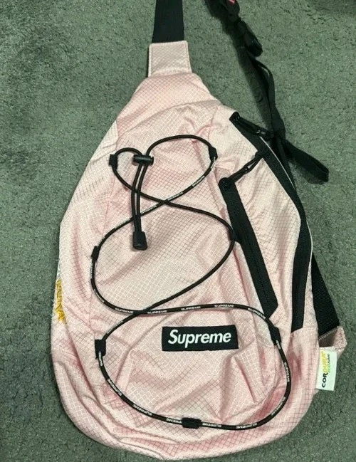 SS22 Supreme Sac à Bandoulière Rose Sac à Dos Taille Sac à Bandoulière Imperméable