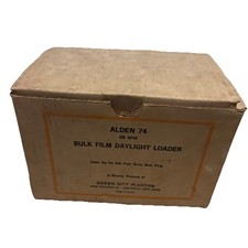 ALDEN 74 BULK FILM Daylight LOADER 35mm Plus Box Mint Condition