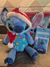 Scentsy Buddy Santa Disney Stitch Experiment 626 + new scent Pack BNWB