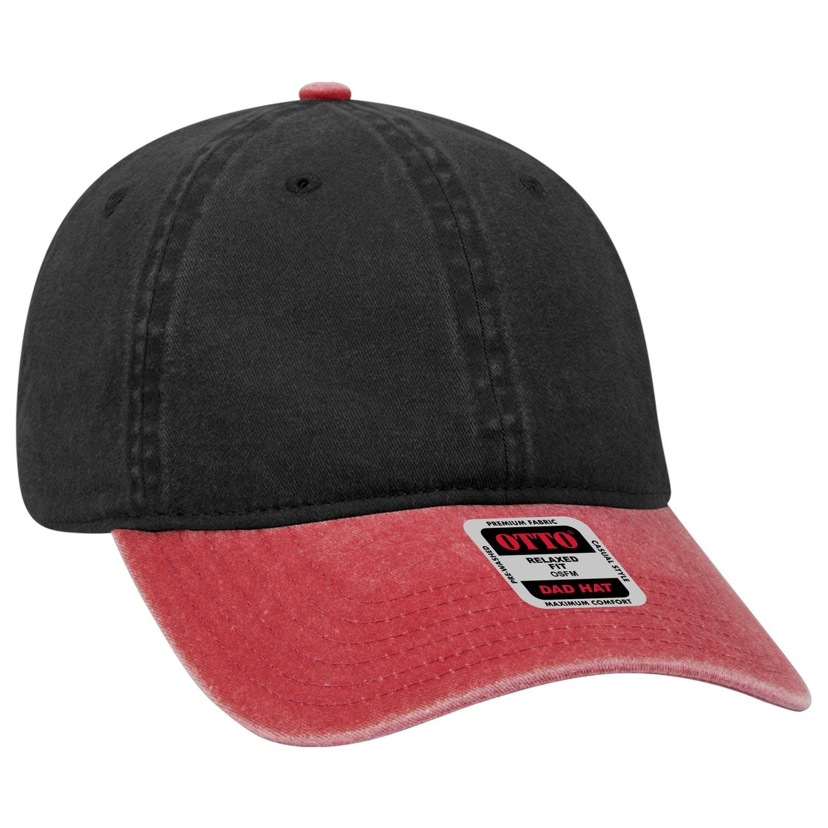 OTTO CAP 18-202 Unisex Cap 6 Panel Low Profile Dad Hat | eBay