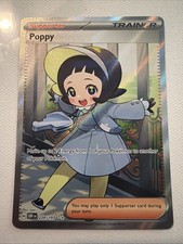 Pokémon TCG Poppy Holo Ultra Rare Card Obsidian Flames Series 220/197