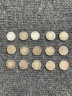 Lot Of 15 All Different Barber Dimes 1902-1916. Circulated Condition