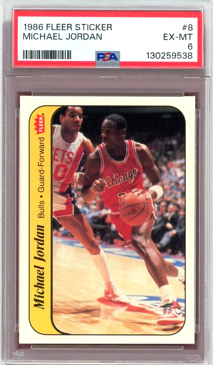 Fleer Michael Jordan Basketball 1986-87 Season Sports Trading