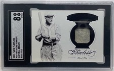 2017 Panini Flawless Black Rogers Hornsby HOF GU Patch #1/1 SGC 8 SP SSP RARE
