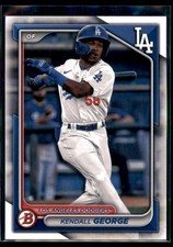 2024 Bowman #BP-58 Kendall George Prospects
