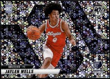 2024-25 Panini Mosaic #240b Jaylen Wells Fast Break Rookie Variation Disco E1