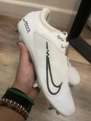 Nike Hyperdiamond 4 Women Size 11 Elite White Grey Softball Cleat (CZ5917-102)