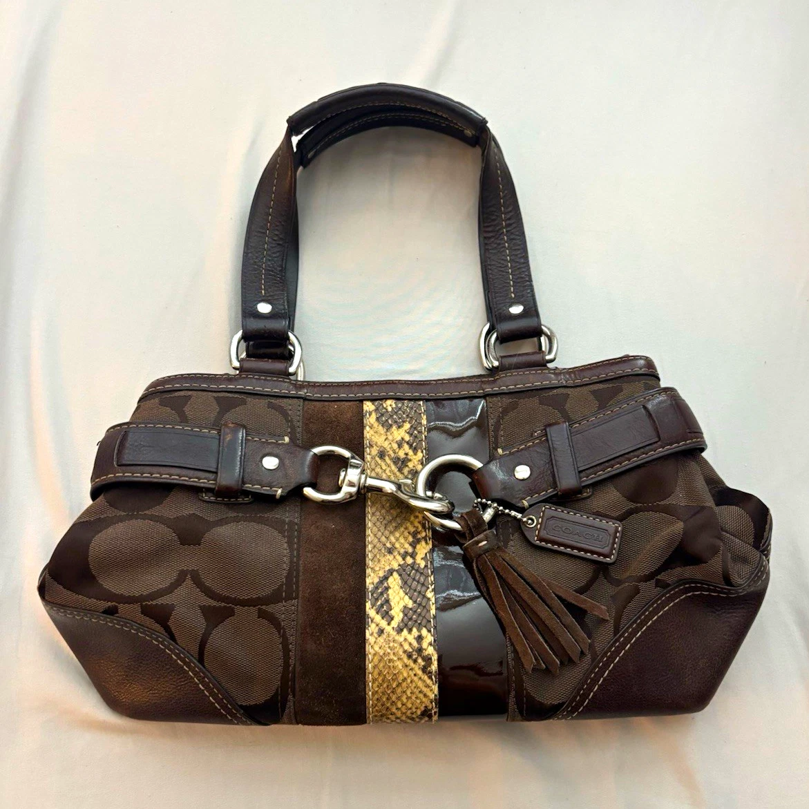 Coach Tassel Bags & Handbags for Women for sale | eBay