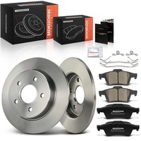 Frankberg Bremsscheiben 265Mm + BelÄGe Hinten Passend FüR Ford Focus 2 + C-MAX