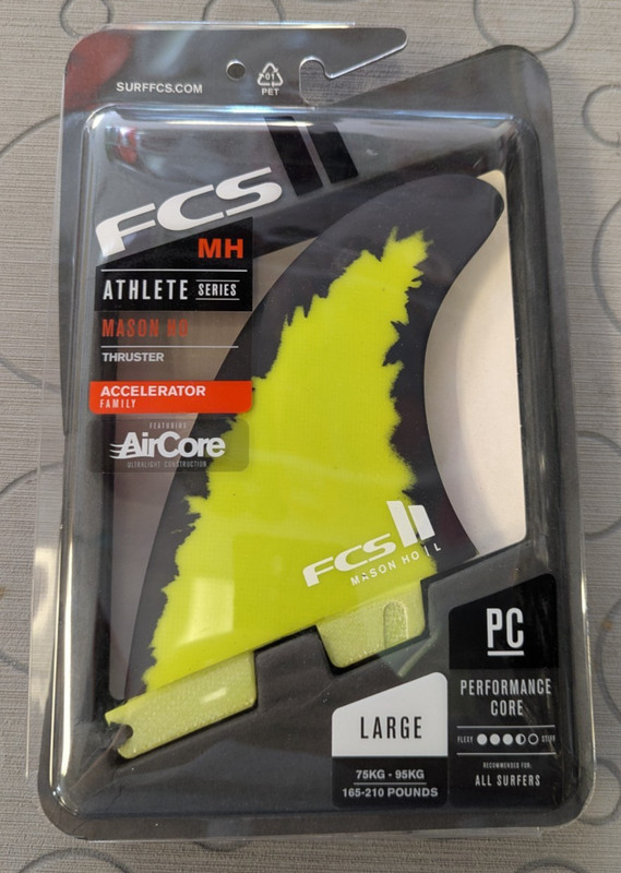 FCS 2 Mason Ho Tri Fin Set