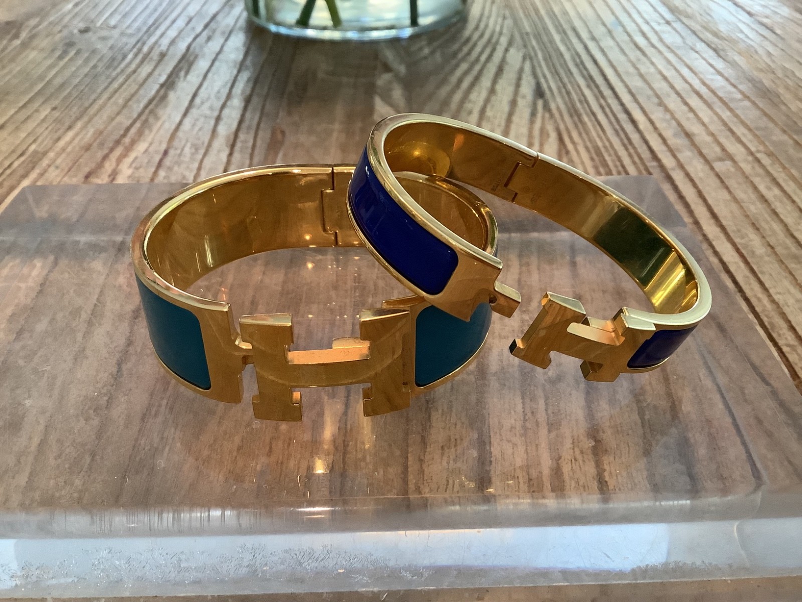 Authentic Hermes click clack SET - image 1