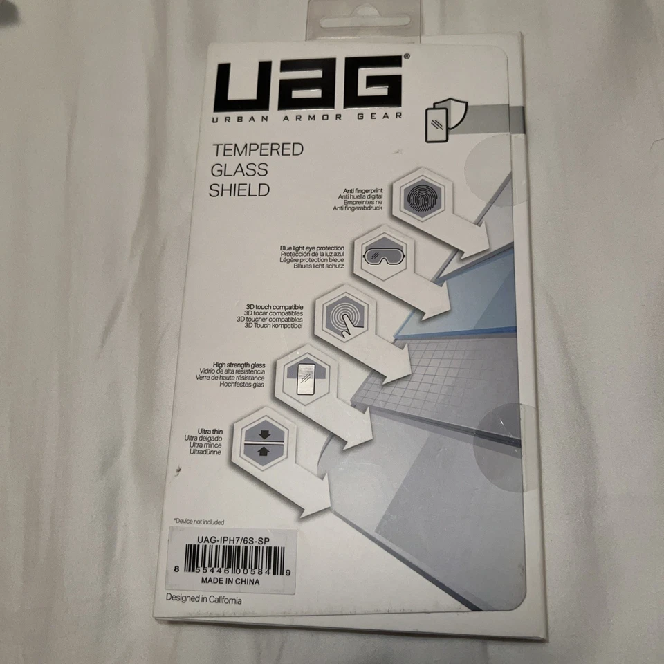 Vidrio templado Urban Armor Gear (UAG) para iPhone 7/6S Foto 2 de 3