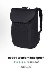 WAYB Ready To Roam Backpack In Onyx Black $160