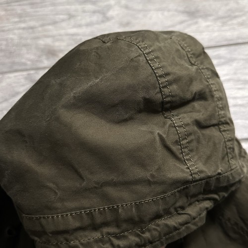 Jill By JILL STUART Women's Green Military Cape Poncho Hoodie Size Small RARE - Picture 7 of 10
