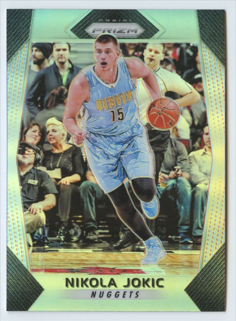 2017-18 Panini Prizm #166 Nikola Jokic Prizms Silver