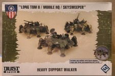Dust Tactics - "Long Tom II/Mobile HQ/Skysweeper" -Heavy Support Walker -SEALED!