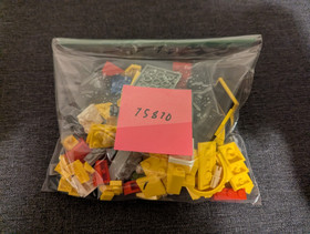 99% complete/please read Lego Speed Champions 75870 Chevrolet Corvette Z06