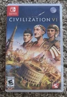 Nintendo Switch Sid Meier's CIVILIZATION VI 6 Strategy Game 2018 Complete CIB