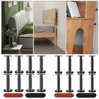 8Pcs Anti Slip Bedside Stable Tool Easy Installation Headboard Stoppers Weamz