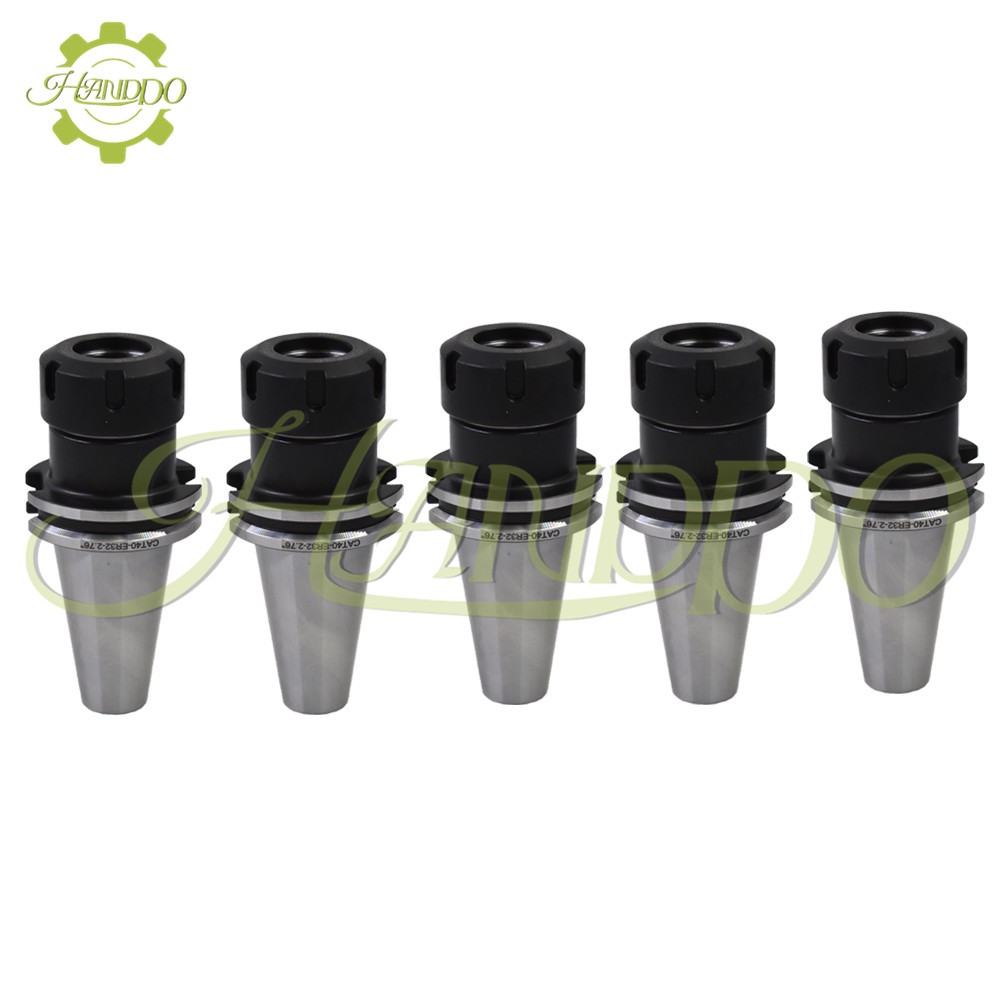 5Pcs CAT40-ER32-2.76" 5/8"-11 Collet Chucks Balanced to G2.5/25000RPM B25