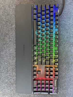 SteelSeries Apex 7 Mechanical Gaming Keyboard RGB OLED Smart Display Wired USB