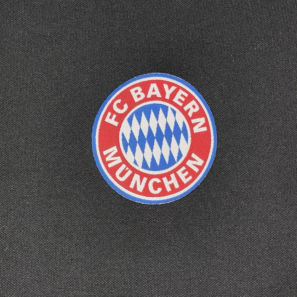 Sudadera Bayern Munich Hombre Grande Negra Adidas 2018 Capa Base Fútbol Fútbol Foto 3 de 4