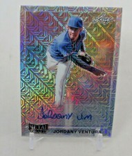Jordany Ventura 2021 Leaf Metal Draft 1990 SILVER MOJO AUTO NY Mets