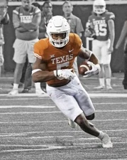 Texas Longhorns BIJAN ROBINSON Glossy 8x10 Spotlight Photo Print Poster