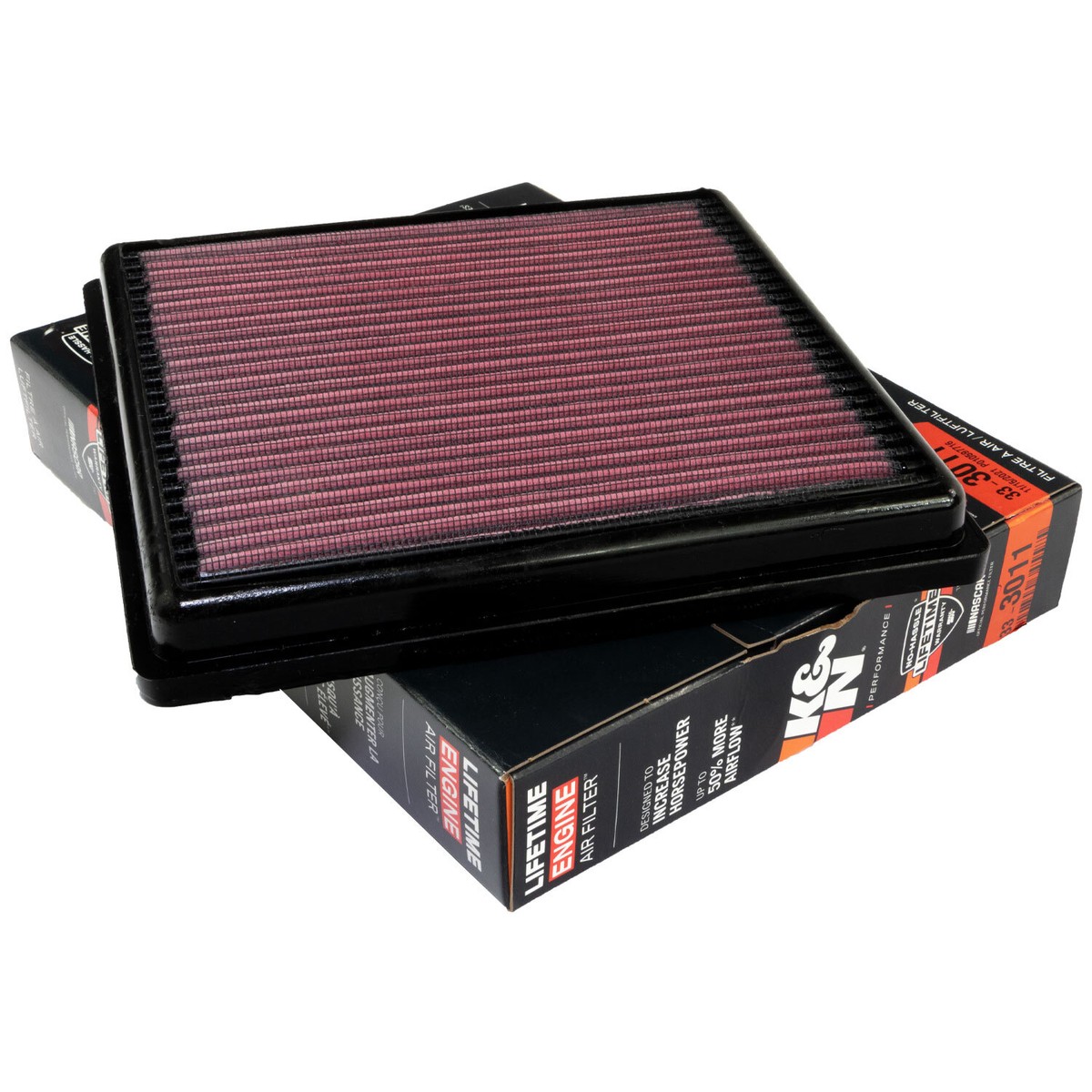 K&N vervangingsfilter Opel Adam 1.0/1.2/1.4 2012- (33-3011