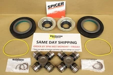 2005-2014 FORD F250 F350 4x4 Dana Spicer Vacuum Dust Seal O ring & U Joint KIT