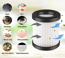 6 pack replacement HEPA Filters Fits For MOOSOO XL-618A Cordless Vacuum